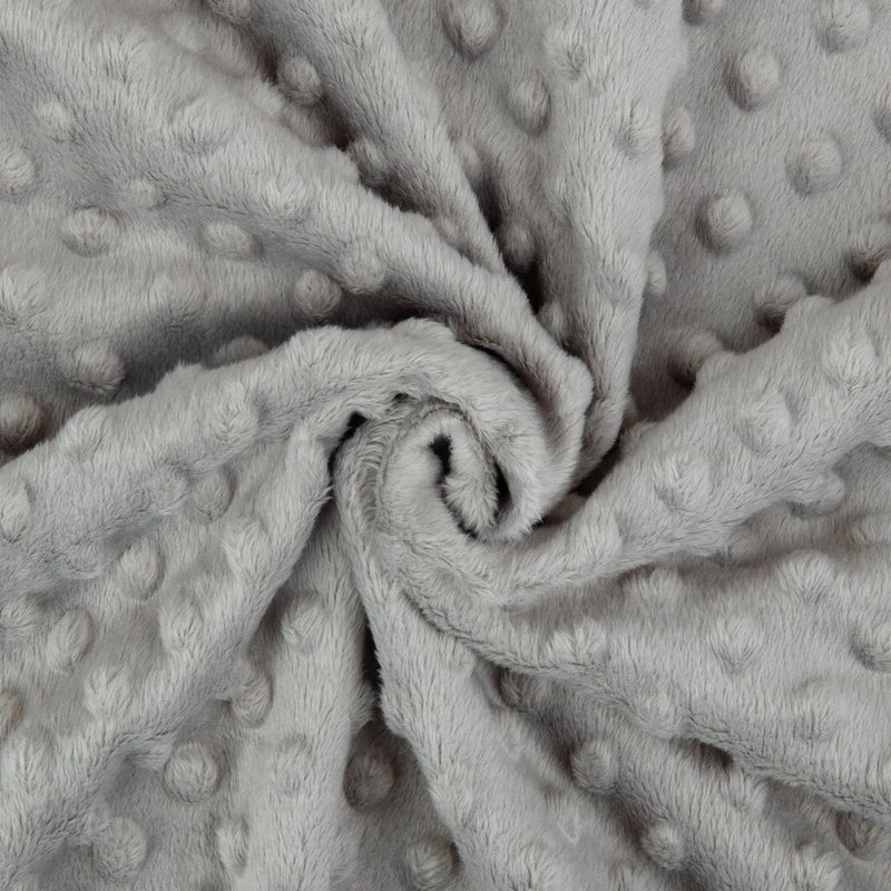 BORITAR Baby Blanket for Boys Girls Super Soft Double Layer Minky with Dotted Backing, Lovely Grey Elephant Animal Design Blanket for Toddler Newborn 30 x 40 Inch(75x100cm) - Image 4